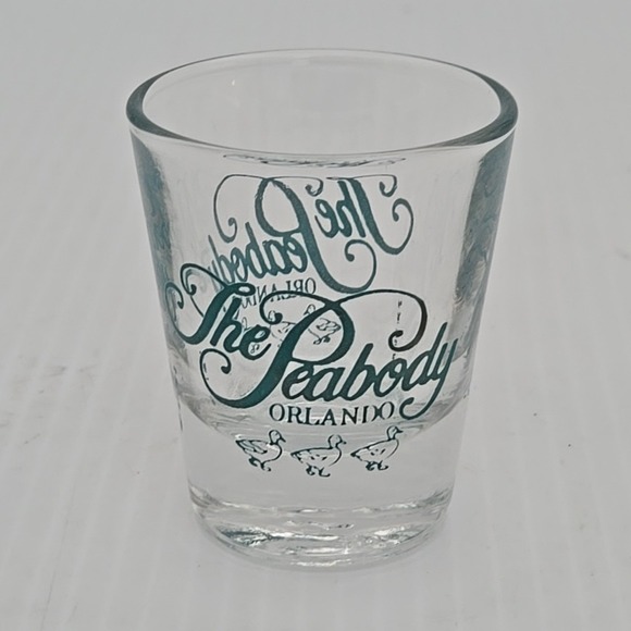 The Unbranded Brand Other - Vintage Rhe Peabody‎ Orlando Souvenir Shot Glass